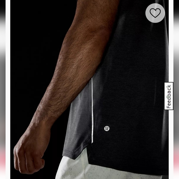 Lululemon Men's Fast and Free Short Sleeve Gray T-shirt Medium - Picture 9 of 16